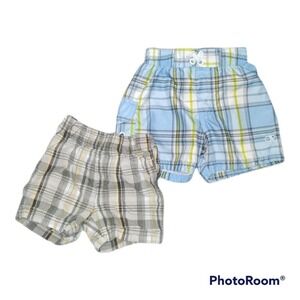 Baby toddler Swim and regular Shorts boys 12 months two pair